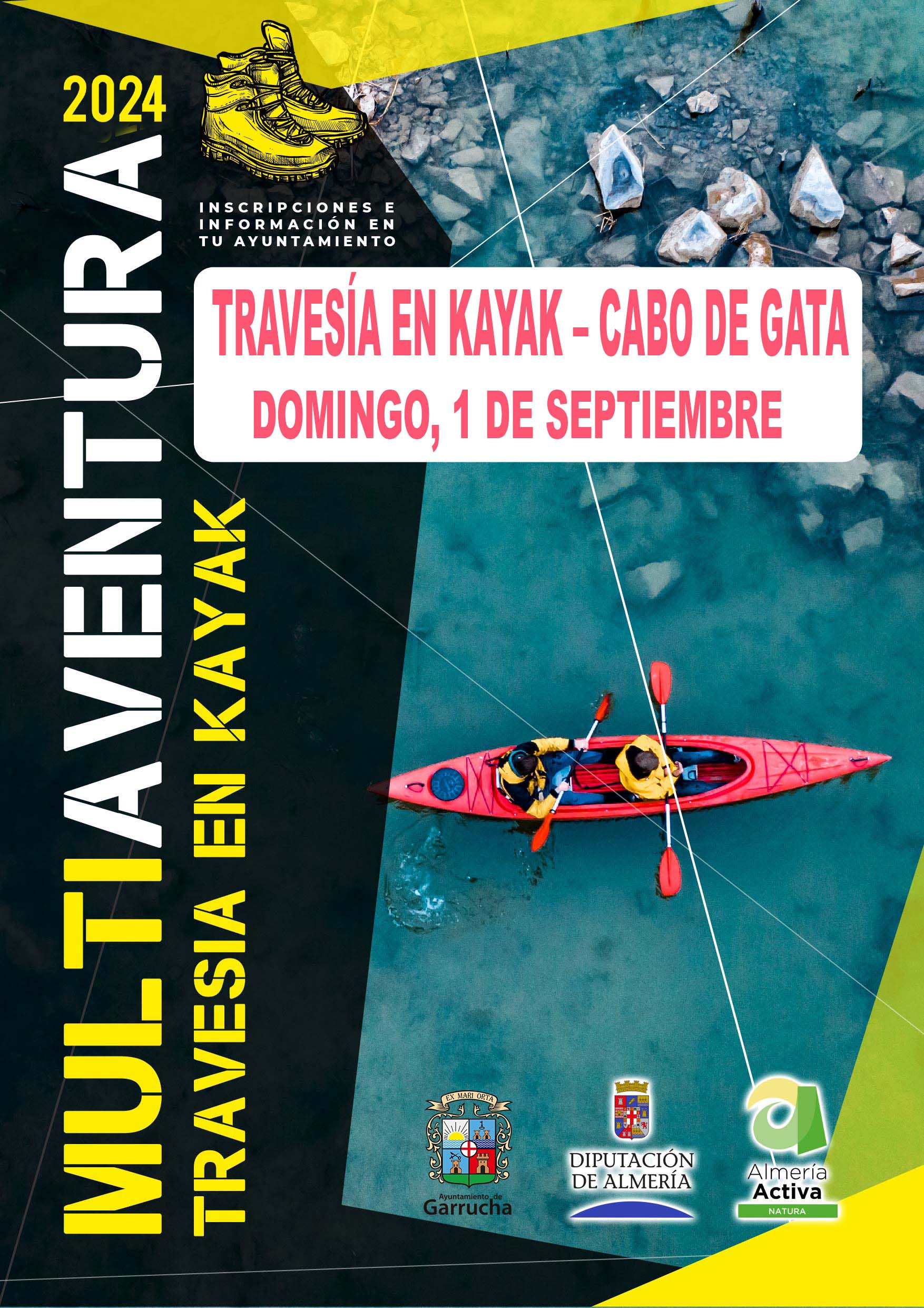 KAYAK EN CABA DE GATA